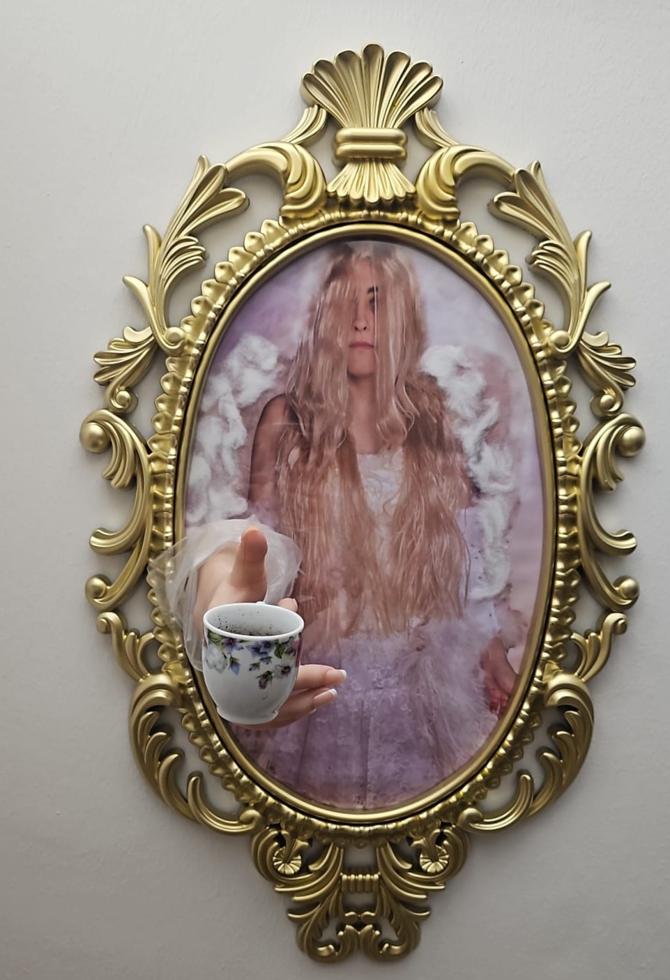 With the Angel - Installazione - 72,5x44,5 cm